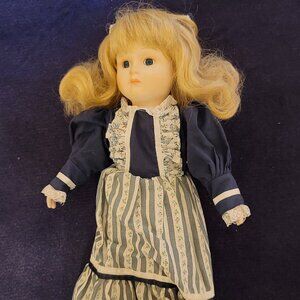 Beautiful 1988 Brinn Porcelain Doll